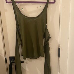 Garage Olive Green Women's Blouse